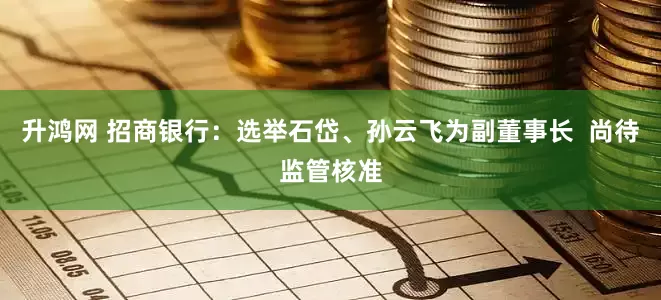 升鸿网 招商银行：选举石岱、孙云飞为副董事长  尚待监管核准
